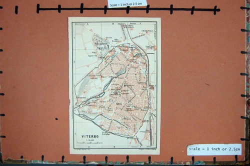 Antica stampa originale mappa - stampa,