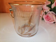 Portaghiaccio in vetro spighe