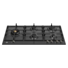 Bertazzoni Professional P905LPRONE Piano Cottura a Gas 90 cm Nero