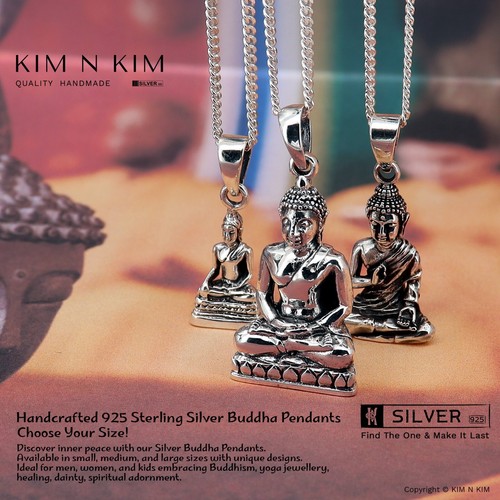 Collana ciondolo buddha - collana,