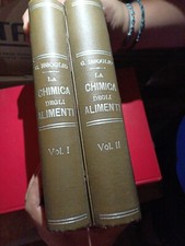 Issiglio La Chimica Degli Alimenti 2 Vv 1927 Unione Tipografico Editrice...