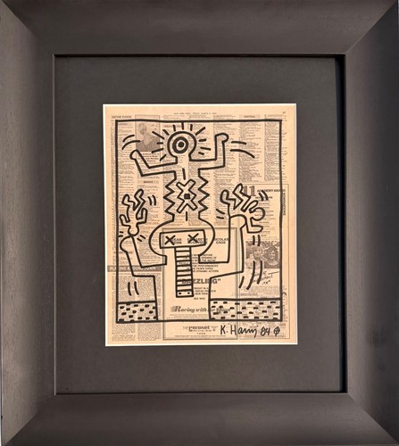 Keith haring 1984 original - haring,