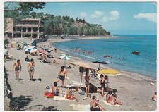 CAPO D'ORLANDO - MESSINA - HOTEL CAPRICCIO - SPIAGGIA - VIAGG. 1972 -29086-