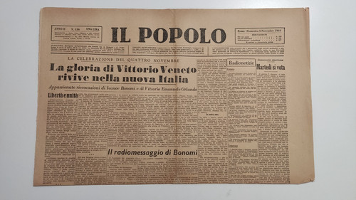 Popolo novembre 1944 - popolo,