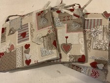 Set di 4 Cuscini copri sedia