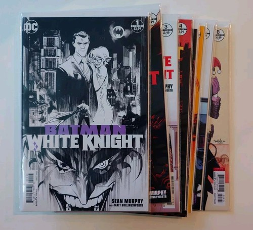 Batman white knight - #1, 8