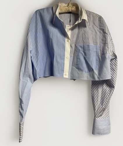 Zara camicia cropped grande