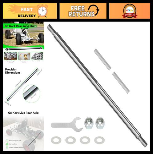 Kart rear axle kit - rear,