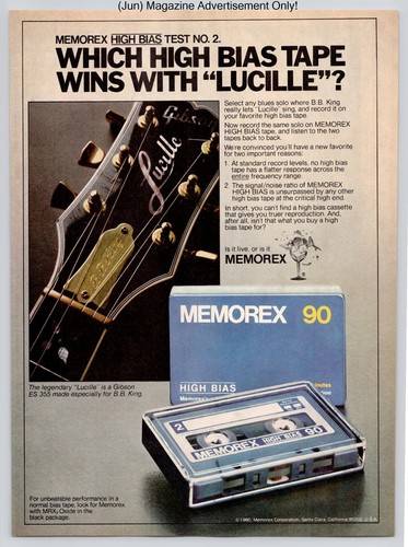 Memorex high bias cassetta - memorex,