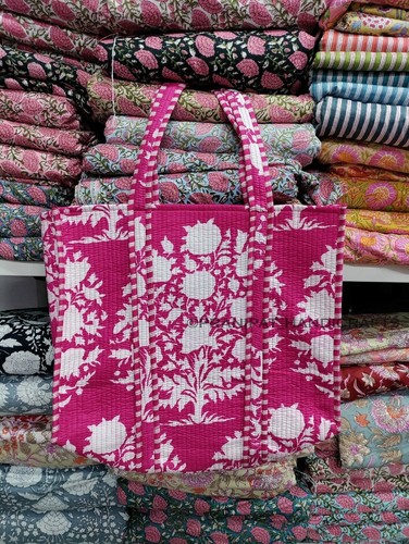 Borsa shopping grande rosa