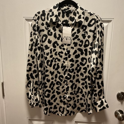 Camicia zara bianca nera - zara, e