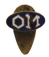 spilla pins distintivo OM Trattori Camion autocarri epoca lorioli smaltato Tigre