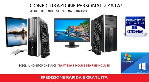Postazione fisso completo - pc,