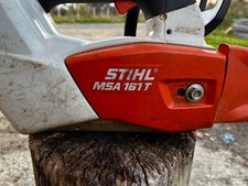 STIHL MSA 161 T 36V Motosega Professionale a Batteria - Bianca/Arancione