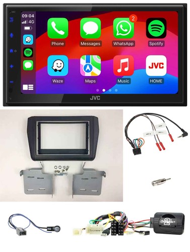 Jvc bluetooth 2din - bluetooth, volante