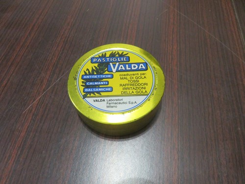 Scatola latta pastiglie valda - latta,