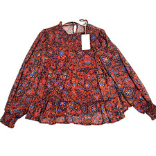Camicetta Greige floreale