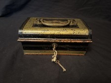 Antique English Made Lock Box