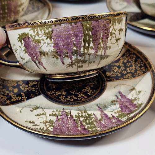 Antique japanese satsuma tea - antique,