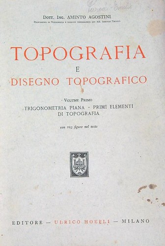 Topografia disegno - topografia, e