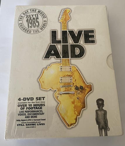 Live aid dvd set - set, u2