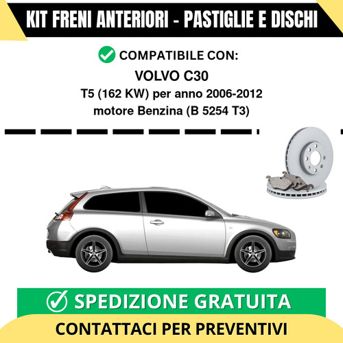 Kit freni anteriori pastiglie - anteriori, (pastiglie