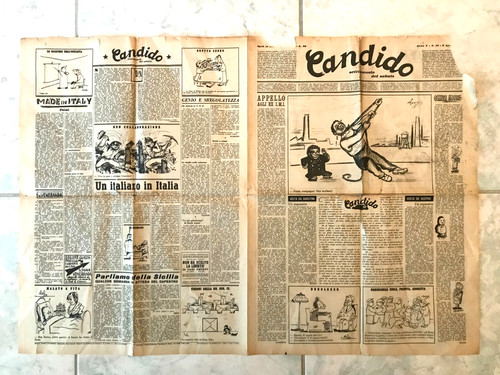 Vecchio giornale candido - vecchio,