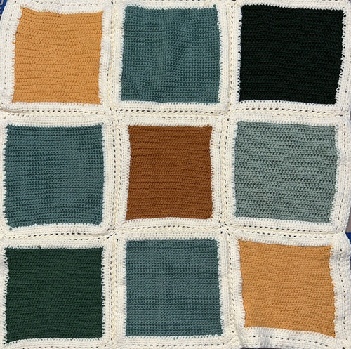 Coperta all uncinetto x - coperta, all'uncinetto