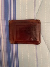 Portafoglio Portacarte The Bridge Marrone Vera Pelle - VINTAGE