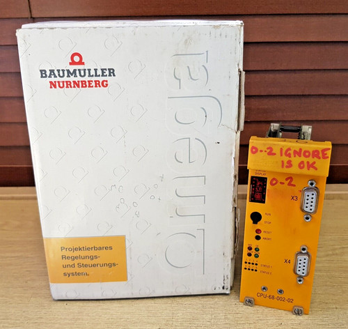 Baumuller cpu 002 unità - cpu-68-002-02,