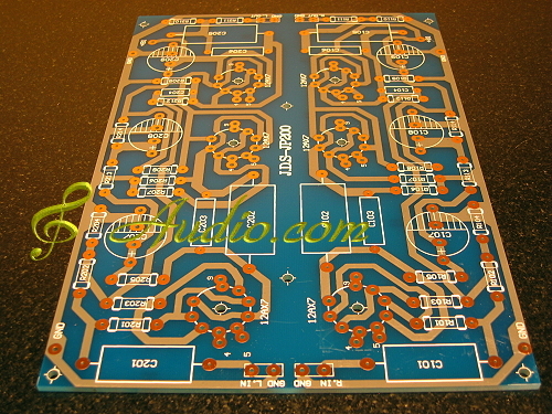 Tube preamp bare pcb design - tube,