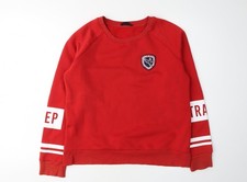 Felpa pullover rosso Jennyfer
