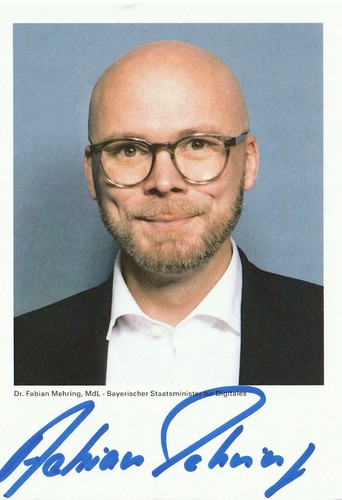 Biglietto autografo originale