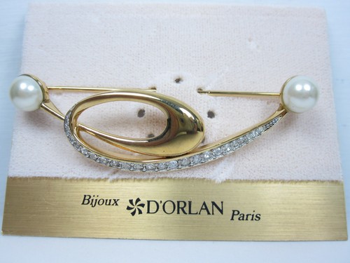 Spilla orlan placcata oro - d'orlan,