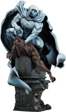 Figurina Sideshow Moon Knight formato Premium - scatola danneggiata