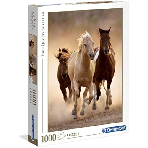 Clementoni running horses - clementoni,