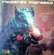 Riccardo Marasco ‎– Recital Di Canzoni , LP 33" ITALY 1971 VG++
