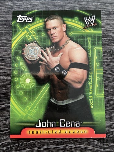 2006 topps wwe - 2006, restricted