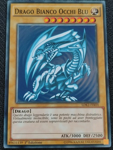 Drago bianco occhi blu - drago,