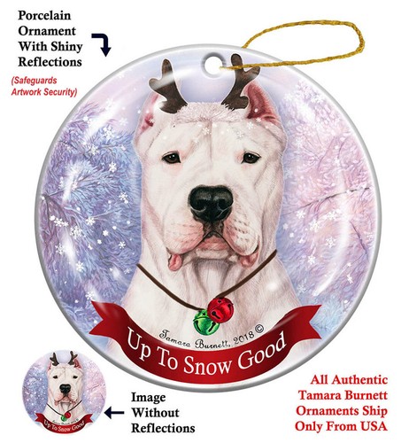 Snow good ornament - up,