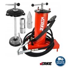 Ingrassatore a Barile 3 Litri Lubrificatore Professionale a Pedale Tubo da 4m