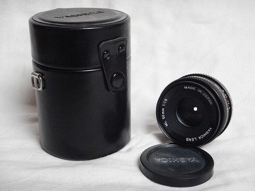 Yashica 50mm ml lens - f1.9,