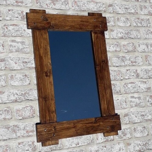 Rustic mirror reclaimed - rustic,