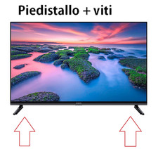 LG 43UJ620V PIEDISTALLO TV PIEDINI LATERALI PIEDI CON VITI KIT STAND