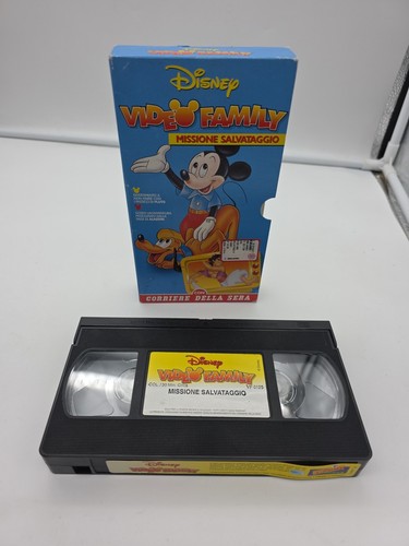 Videocassetta vhs topolino - videocassetta,