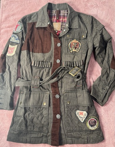 Giacca lunga militare doppia - giacca,