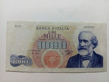  1000 LIRE VERDI PRIMO TIPO