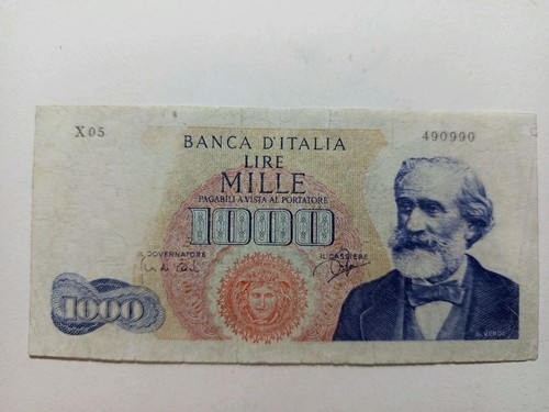 1000 lire verdi - , primo