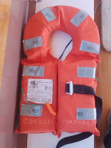 Giubbotto salvataggio cintura - giubbotto,