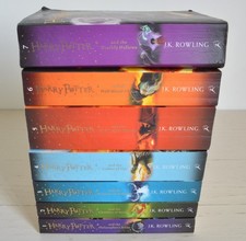 J.K. ROWLING HARRY POTTER 7 VOLUMI BLOOMSBURY CHILDREN'S BOOK IN INGLESE